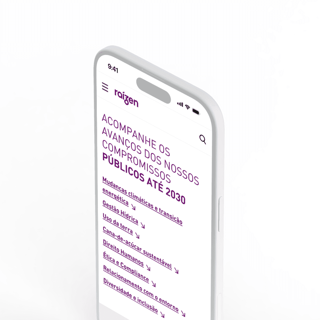 Raízen: Plataforma ESG